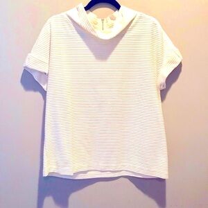 Anthropology Cream Tunic